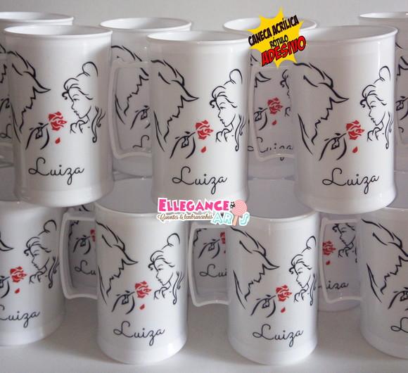 Caneca a Bela e a Fera