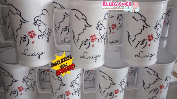 Caneca a Bela e a Fera