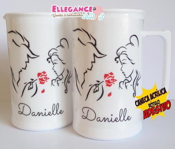 Caneca a Bela e a Fera