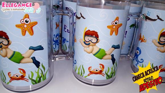 Caneca Fundo do Mar