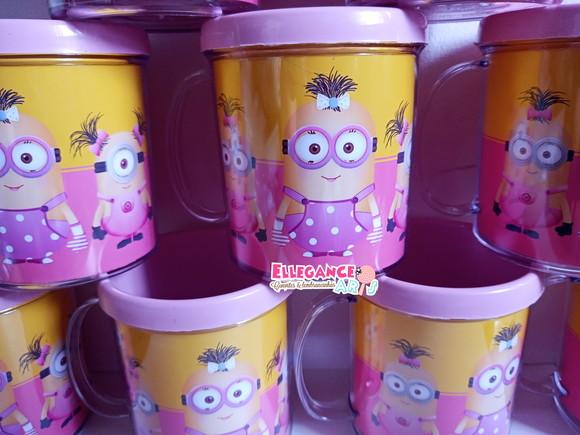 Caneca Minions Menina