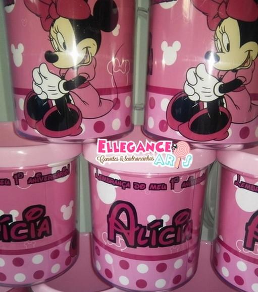 Caneca Minnie Rosa