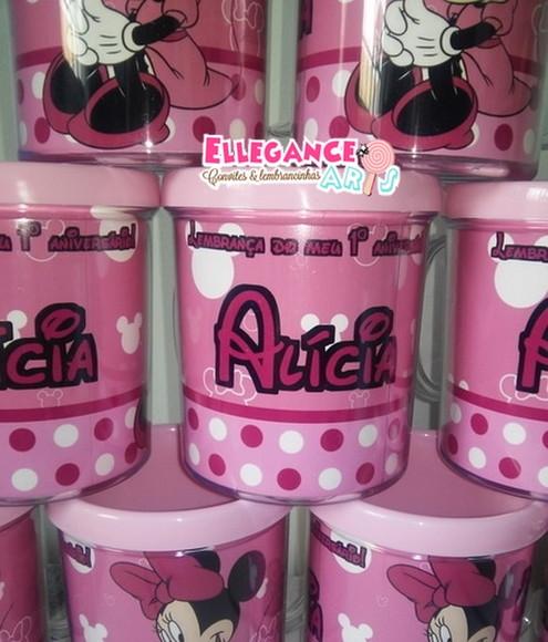 Caneca Minnie Rosa