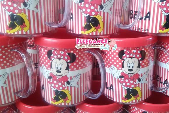 Caneca Minnie Vermelha