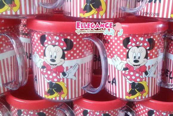 Caneca Minnie Vermelha