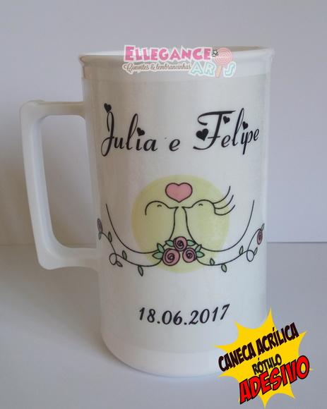 Caneca Noivado