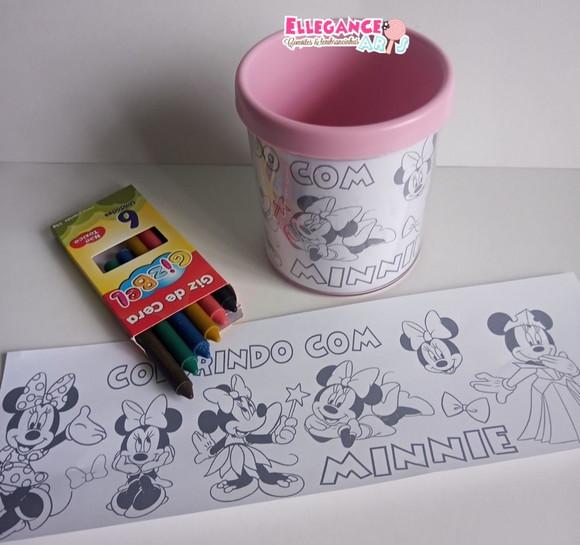 Caneca para Colorir Minnie