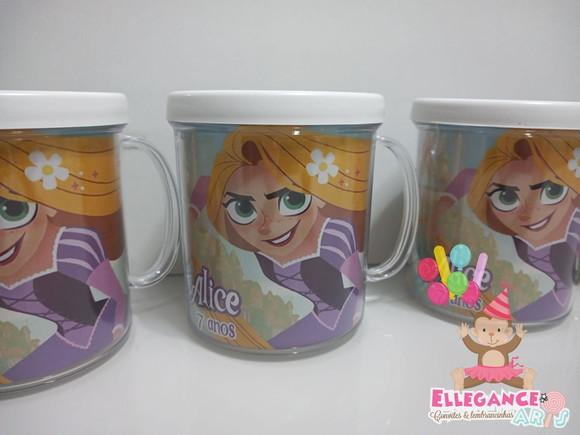 Caneca Rapunzel Enrolados