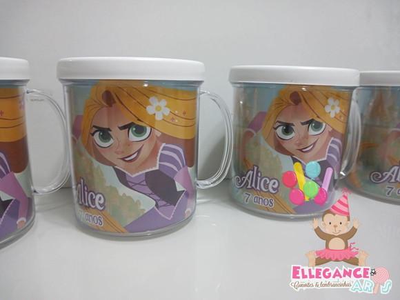 Caneca Rapunzel Enrolados