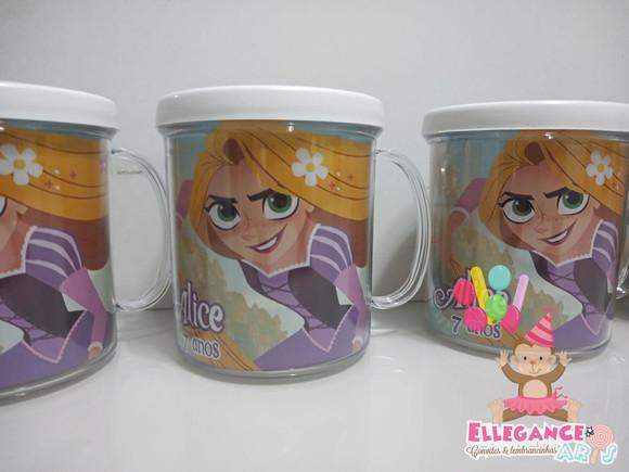 Caneca Rapunzel Enrolados