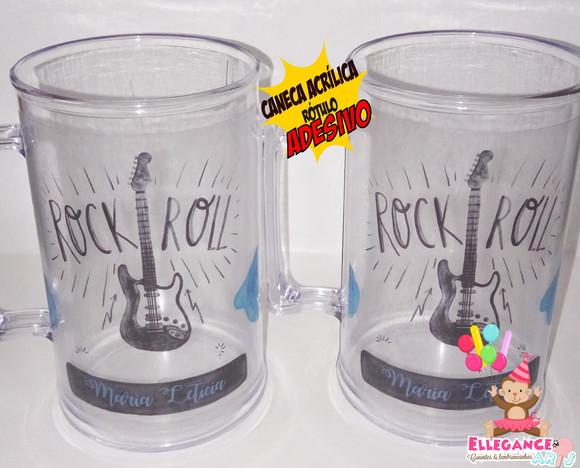 Caneca Rock Roll