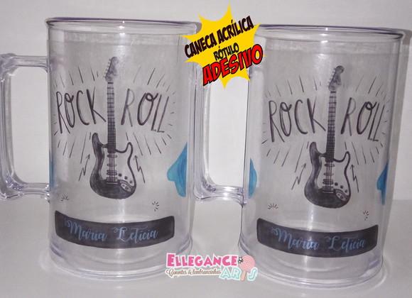 Caneca Rock Roll