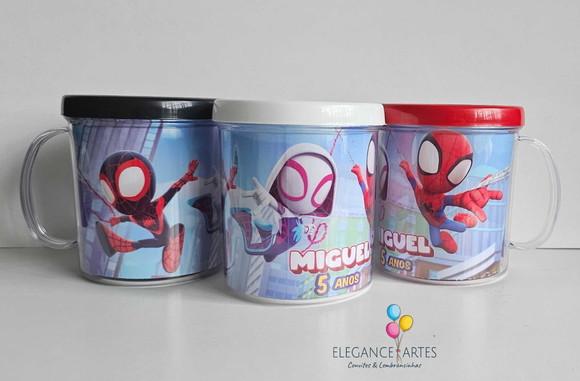 Caneca Spidey e Seus Amigos Espetaculares