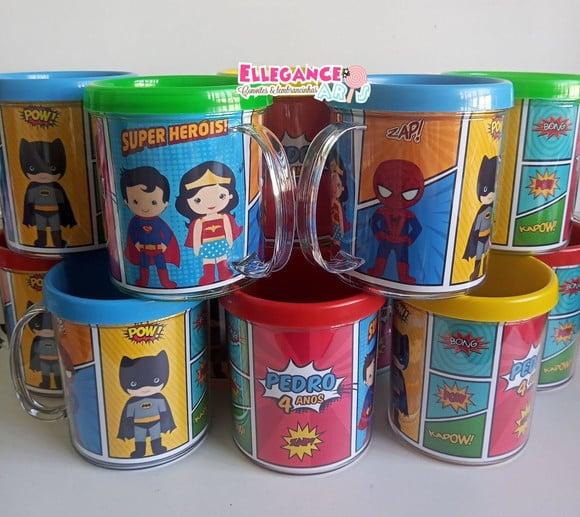 Caneca Super Heróis