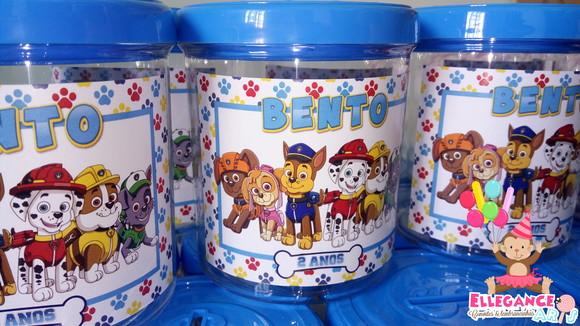 Cofrinho de Acrílico Patrulha Canina