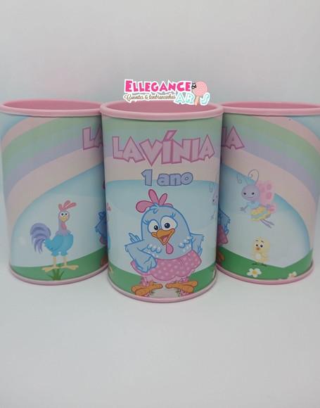 Cofrinho Galinha Pintadinha Candy Color