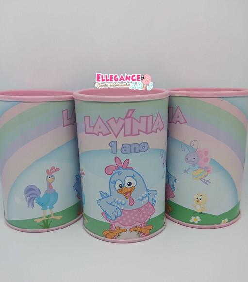 Cofrinho Galinha Pintadinha Candy Color