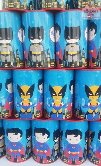 Cofrinho Super Heróis