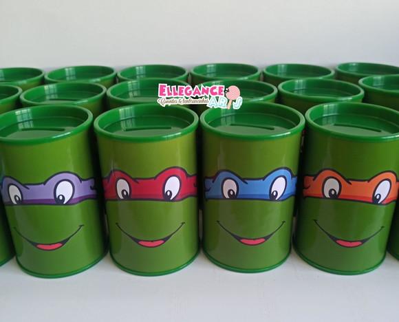 Cofrinho Tartarugas Ninjas