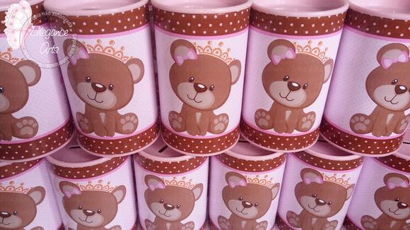 Cofrinho Ursa Princesa
