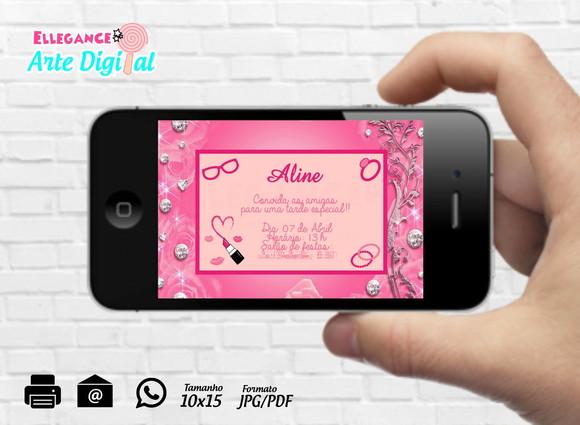 Convite Digital Maquiagem