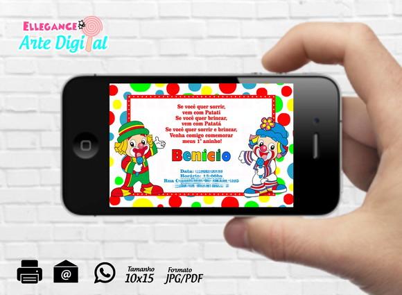 Convite Digital Patati Patatá