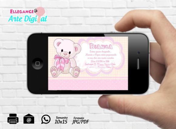 Convite Digital Ursinha