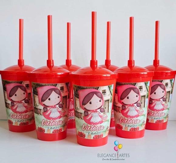 Copo Chapeuzinho Vermelho