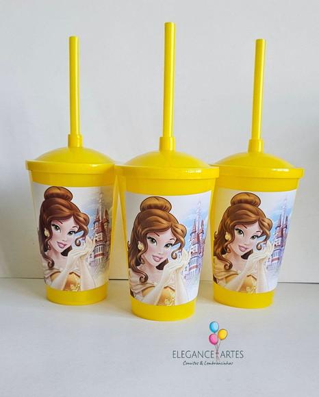 Copo Twister 400ml a Bela e a Fera
