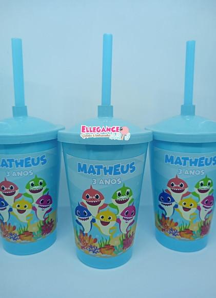 Copo Twister 400ml Baby Shark