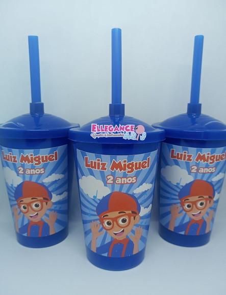 Copo Twister 400ml Blippi