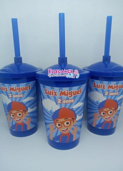 Copo Twister 400ml Blippi