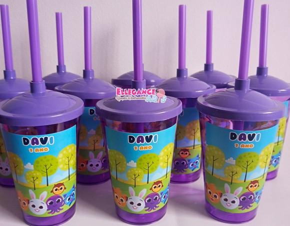 Copo Twister 400ml Bolofofos