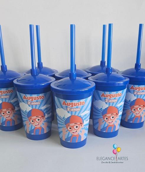 Copo Twister 400ml Blippi
