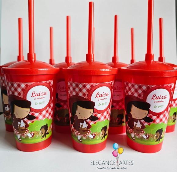 Copo Twister 400ml Chapeuzinho Vermelho