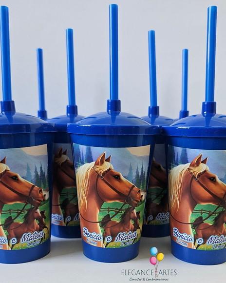 Copo Twister 400ml Cavalo