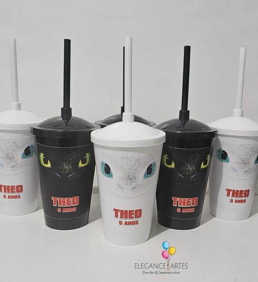 Copo Twister 400ml Como Treinar o Seu Dragão