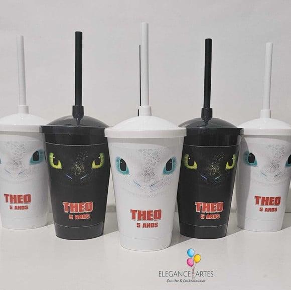 Copo Twister 400ml Como Treinar o Seu Dragão