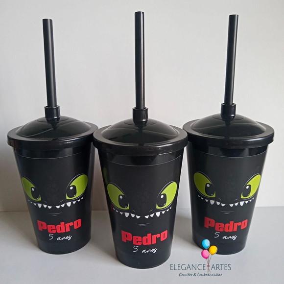 Copo Twister 400ml Como Treinar o Seu Dragão