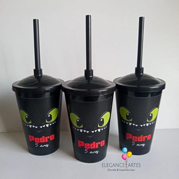 Copo Twister 400ml Como Treinar o Seu Dragão