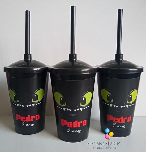 Copo Twister 400ml Como Treinar o Seu Dragão