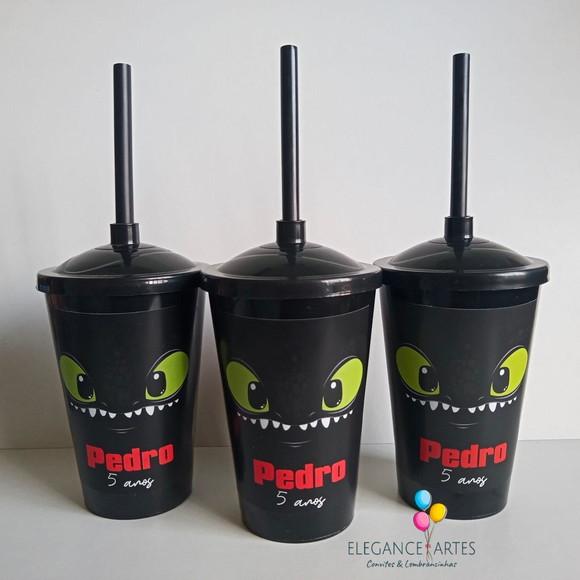 Copo Twister 400ml Como Treinar o Seu Dragão