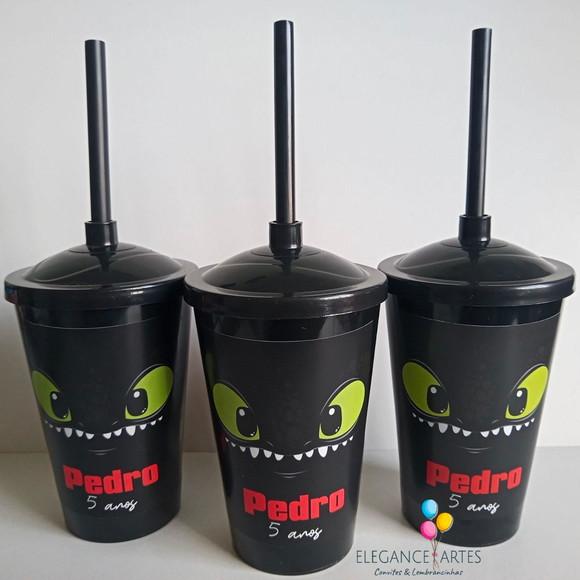 Copo Twister 400ml Como Treinar o Seu Dragão