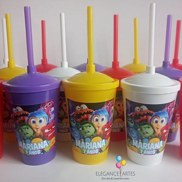 Copo Twister 400ml Divertida Mente