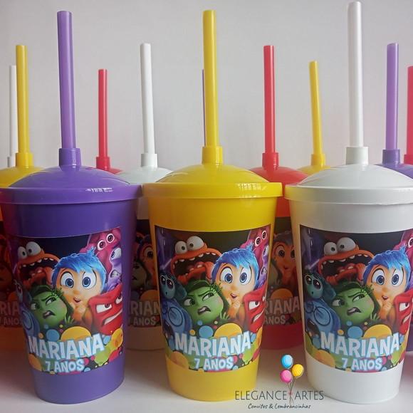 Copo Twister 400ml Divertida Mente