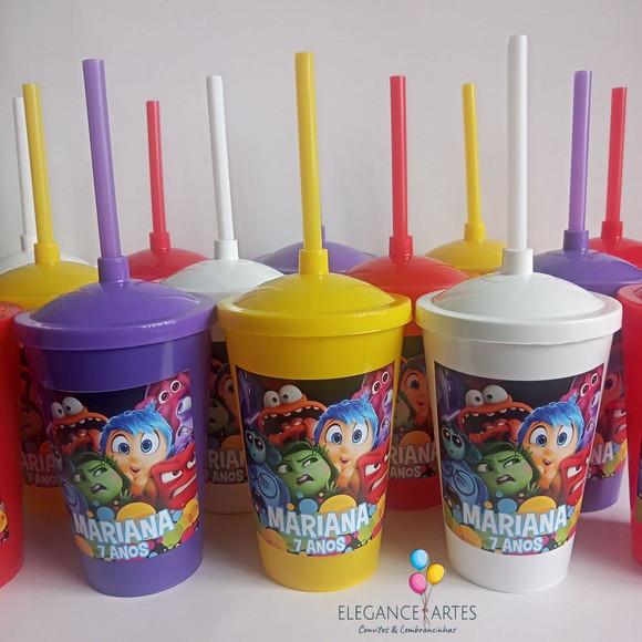 Copo Twister 400ml Divertida Mente