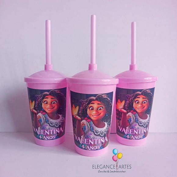 Copo Twister 400ml Encanto