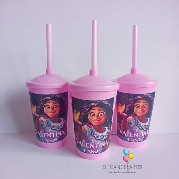 Copo Twister 400ml Encanto