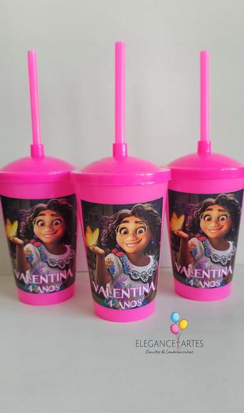 Copo Twister 400ml Encanto