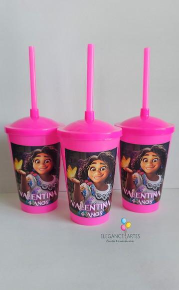 Copo Twister 400ml Encanto